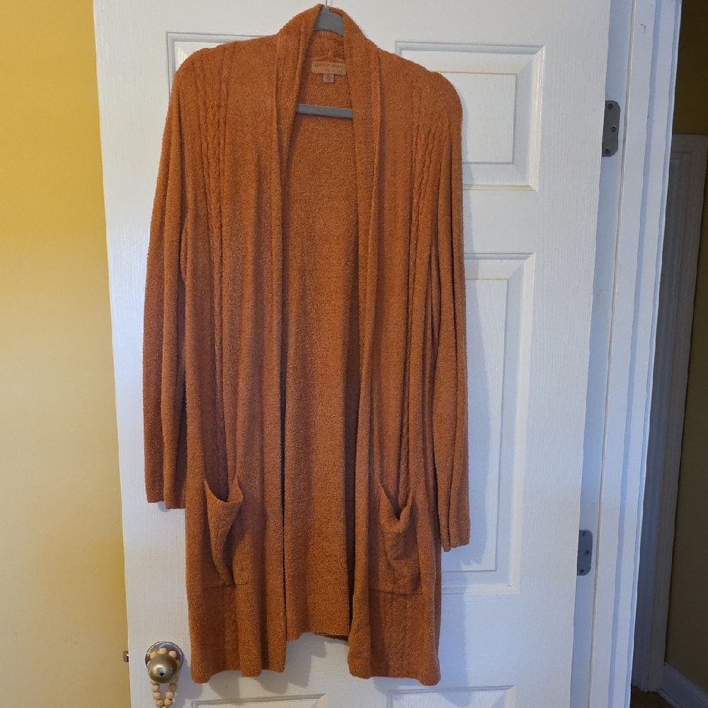 Barefoot Dreams Rust Cardigan